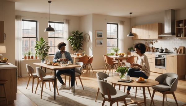 Partage d'appartement et loyer réduit